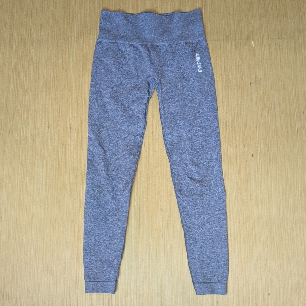 Gymshark Adapt Seamless Gray Ankle Leggings Performance Gym Women's Small